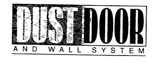 DUST DOOR AND WALL SYSTEM logo