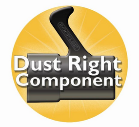 DUST RIGHT COMPONENT logo