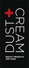 DUST+CREAM BEAUTY PRODUCTS AND MORE logo