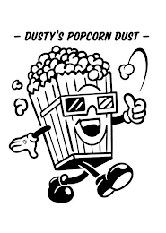 - DUSTY'S POPCORN DUST - logo