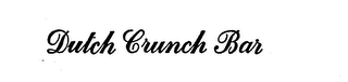 DUTCH CRUNCH BAR logo