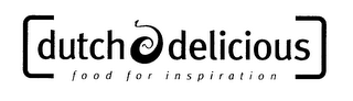 DUTCH DELICIOUS FOOD FOR INSPIRATION logo
