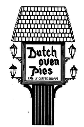 DUTCH OVEN PIES FAMILY COFFEE SHOPPE logo