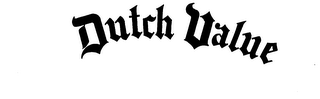 DUTCH VALUE logo