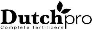 DUTCHPRO COMPLETE FERTILIZERS logo