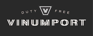 DUTY V FREE VINUMPORT logo