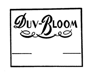 DUV-BLOOM logo