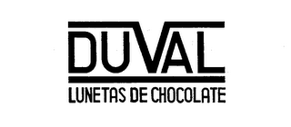 DUVAL LUNETAS DE CHOCOLATE logo
