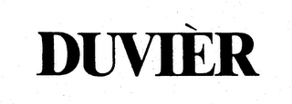 DUVIER logo