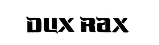DUX RAX logo
