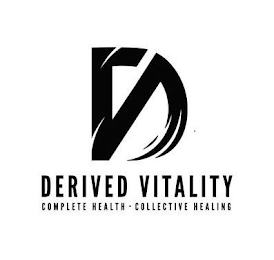 DV DERIVED VITALITY COMPLETE HEALTH COLLECTIVE HEALING logo