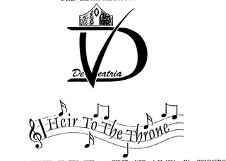 DV DEVEATRIA HEIR TO THE THRONE logo