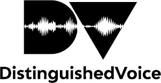 DV DISTINGUISHEDVOICE logo