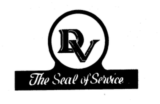 DV THE SEAL OF SERVICE logo