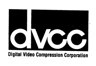 DVCC DIGITAL VIDEO COMPRESSION CORPORATION logo