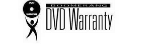 DVD BOOMERANG BOOMERANG DVD WARRANTY logo