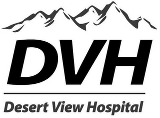 DVH DESERT VIEW HOSPITAL logo