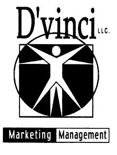 D'VINCI LLC. MARKETING MANAGEMENT logo