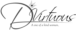DVIRTUOUS A ONE OF A KIND WOMAN. logo