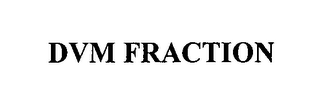 DVM FRACTION logo