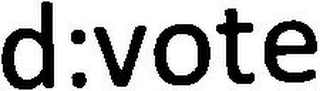D:VOTE logo