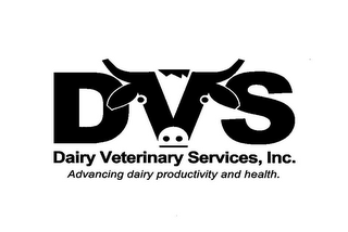DVS DAIRY VETERINARY SERVICES, INC. ADVANCING DAIRY PRODUCTIVITY AND HEALTH. logo