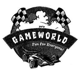 DV'S GAMEWORLD FUN FOR EVERYONE! logo