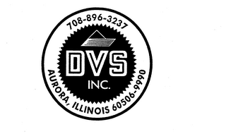 DVS INC. 708-896-3237 AURORA, ILLINOIS 60506-9990 logo