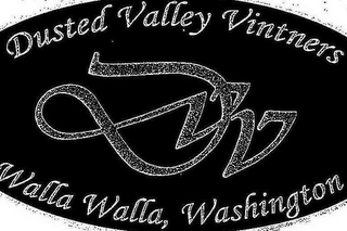 DVV DUSTED VALLEY VINTNERS WALLA WALLA, WASHINGTON logo