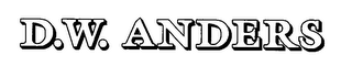 D.W. ANDERS logo