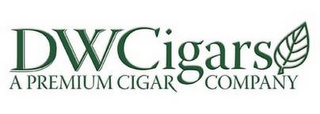 DW CIGARS A PREMIUM CIGAR COMPANY logo