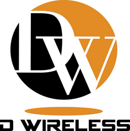 DW D WIRELESS logo