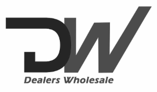 DW DEALERS WHOLESALE logo