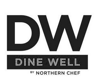DW DINE WELL BY NORTHERN CHEF logo