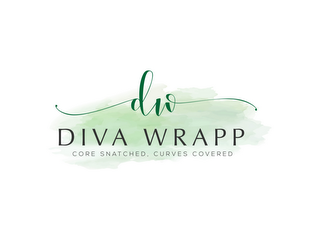 DW DIVA WRAPP CORE SNATCHED CURVES COVERED logo