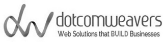 DW DOTCOMWEAVERS WEB SOLUTIONS THAT BUILD BUSINESSES logo