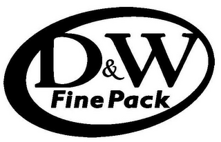 D&W FINE PACK logo