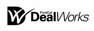DW FIRSTCAL DEALWORKS logo