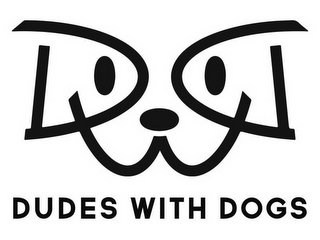 DWD DUDES WITH DOGS logo