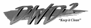 DWD2 "KEEP IT CLEAN" logo