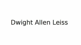 DWIGHT ALLEN LEISS logo