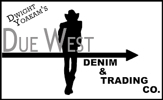 DWIGHT YOAKAM'S DUE WEST DENIM & TRADING CO. logo