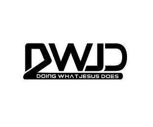 DWJD DOING WHAT JESUS DOES logo