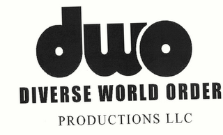 DWO DIVERSE WORLD ORDER PRODUCTIONS LLC logo