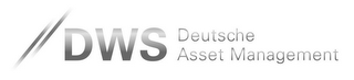 DWS DEUTSCHE ASSET MANAGEMENT logo