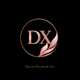 DX STANDS FOR DOLLS XCLUSIVE CO. logo