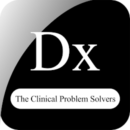 DX THE CLINICAL PROBLEM SOLVERS logo