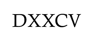 DXXCV logo