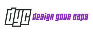 DYC DESIGN YOUR CAPS logo