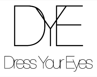 DYE DRESS YOUR EYES logo